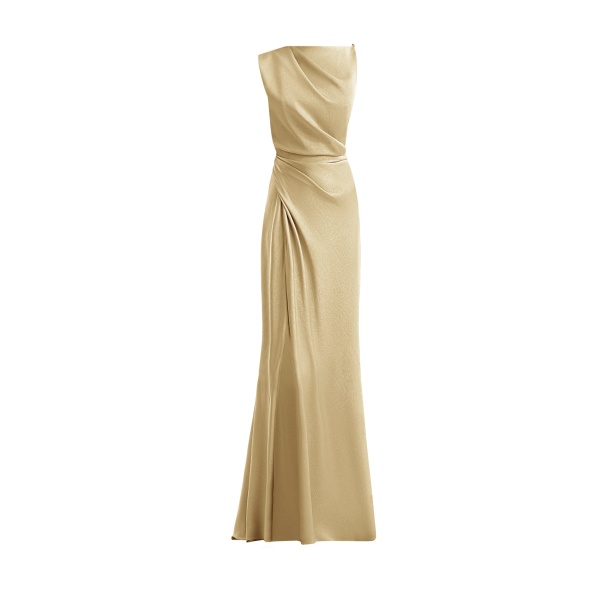 Gemy Maalouf Asymmetrical Draped Dress