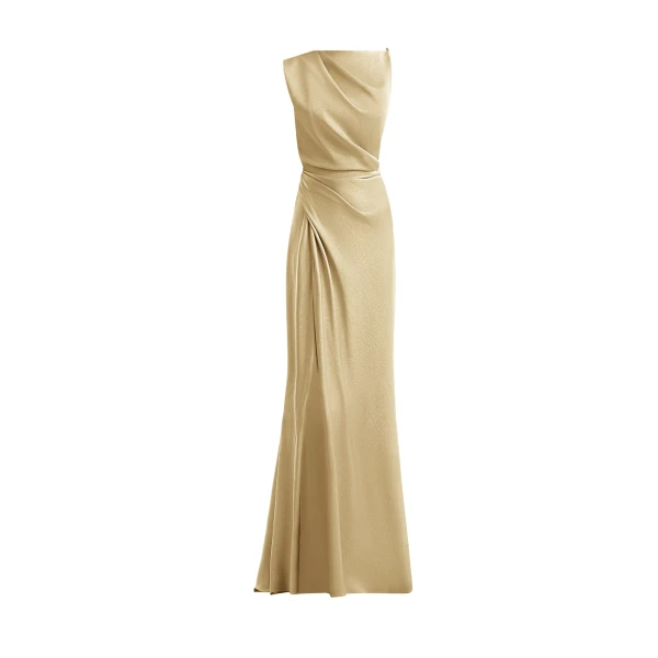Gemy Maalouf Asymmetrical Draped Dress