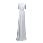 Gemy Maalouf Asymmetrical Draped Neckline Dress