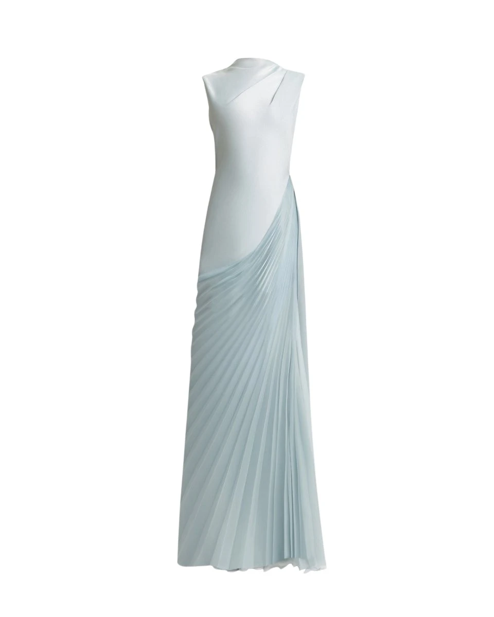 Gemy-Maalouf-Asymmetrical-Sheer-Overskirt-Dress-coveti59021_nobg Gemy Maalouf Asymmetrical Sheer Overskirt Dress