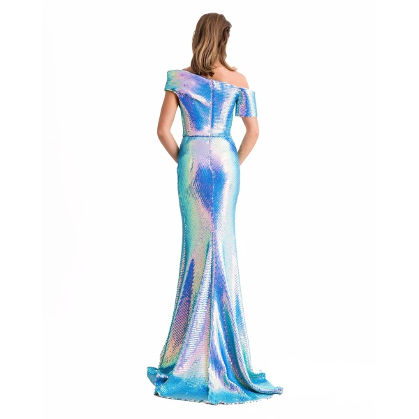 Gemy Maalouf Blue top