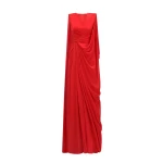 Gemy Maalouf Asymmetrical V-Neckline Dress