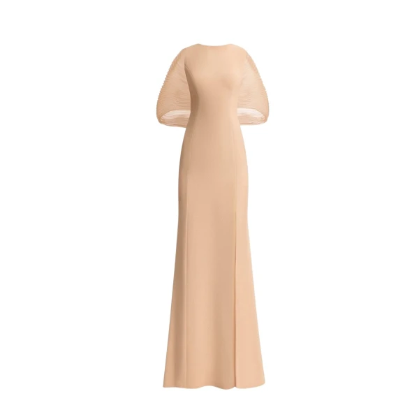 Gemy Maalouf Back Bow Detail Dress