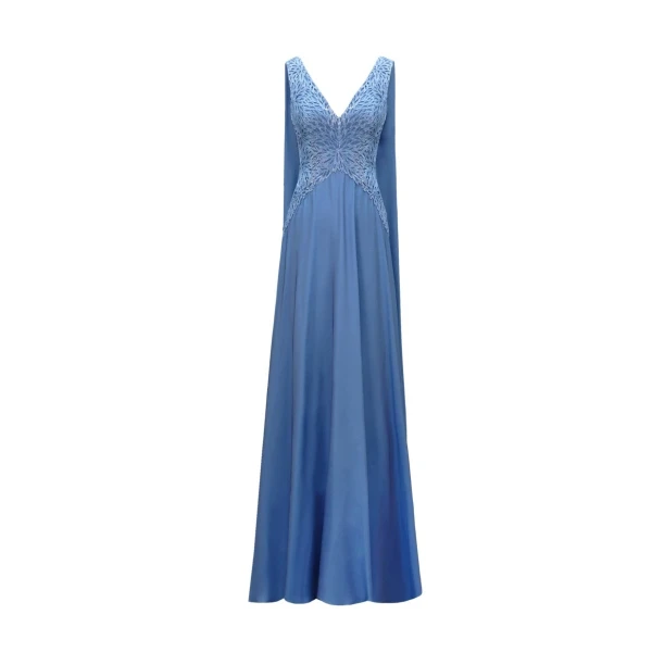 Gemy Maalouf Beaded Corset Dress