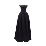 Gemy Maalouf Beaded Off-the-shoulders Dress