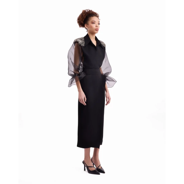 Gemy Maalouf Black top