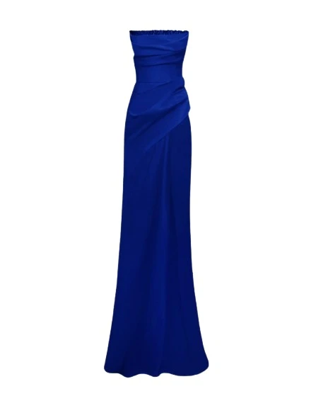 Gemy-Maalouf-Beaded-Royal-Blue-Strapless-Dress-coveti42603_nobg Gemy Maalouf Beaded Royal Blue Strapless Dress
