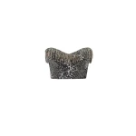 Gemy Maalouf Beaded Sequins Top