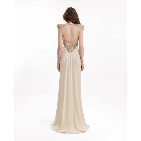 Gemy Maalouf Beige dress