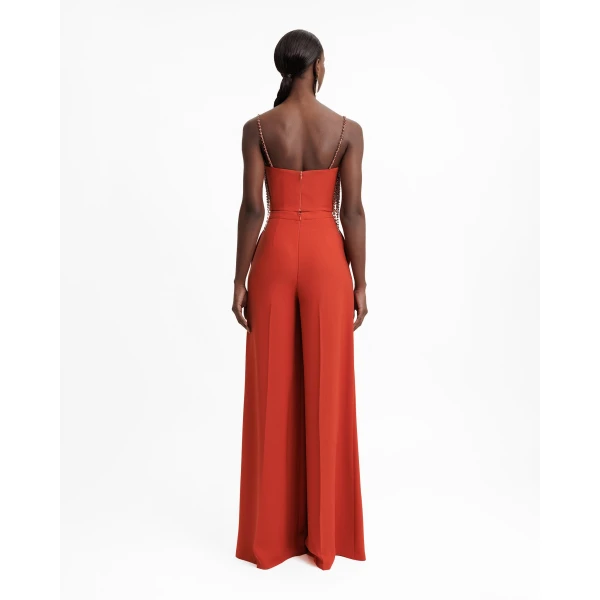 Gemy Maalouf Orange top