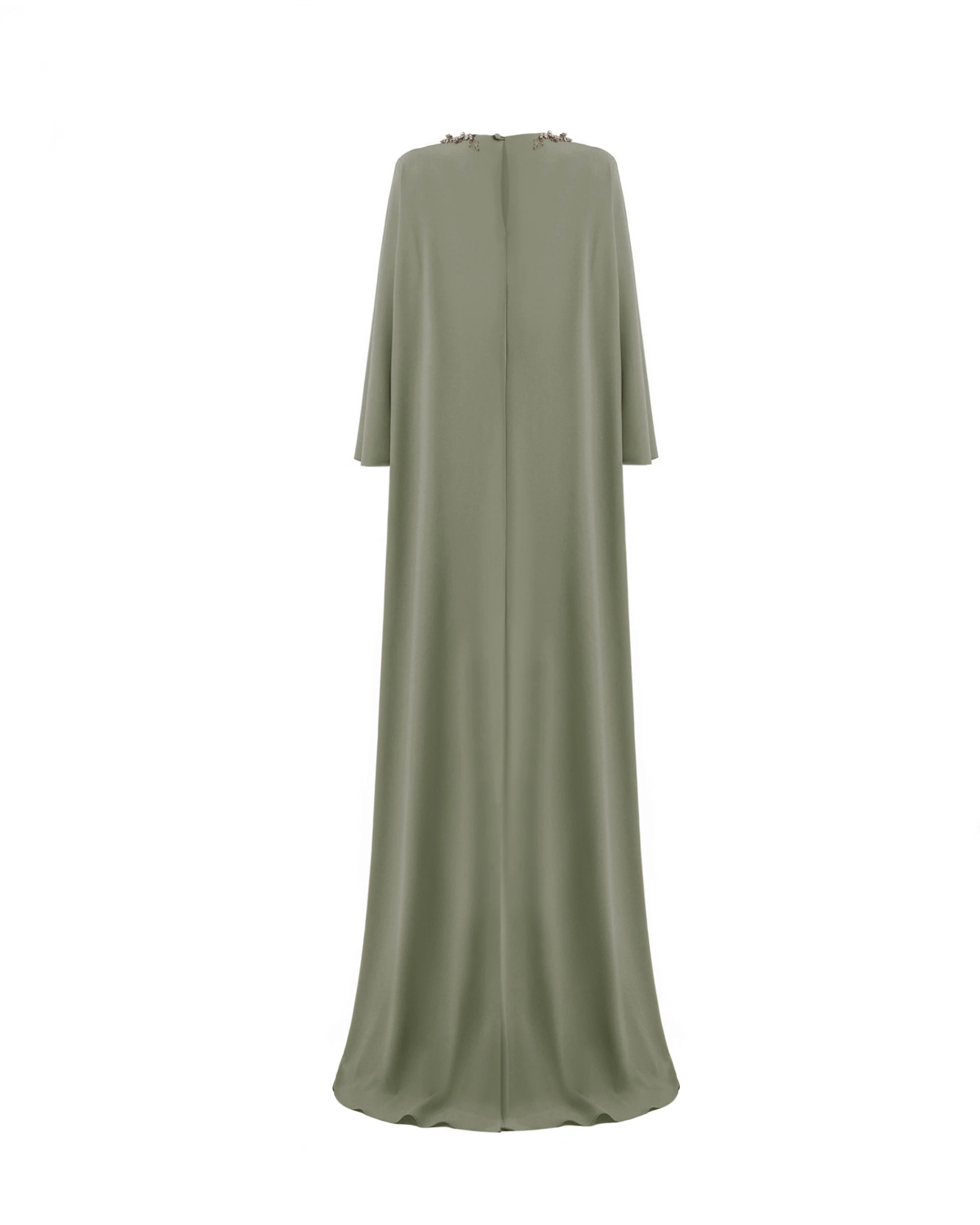 Gemy Maalouf Beaded V-Neck Kaftan Gemy Maalouf Beaded V-Neck Kaftan