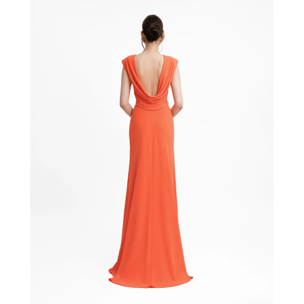Gemy Maalouf Orange dress