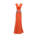 Gemy Maalouf Cowl Neckline Dress