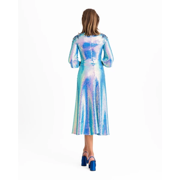 Gemy Maalouf Blue top
