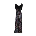 Gemy Maalouf Draped Cape-Like Sleeves Dress