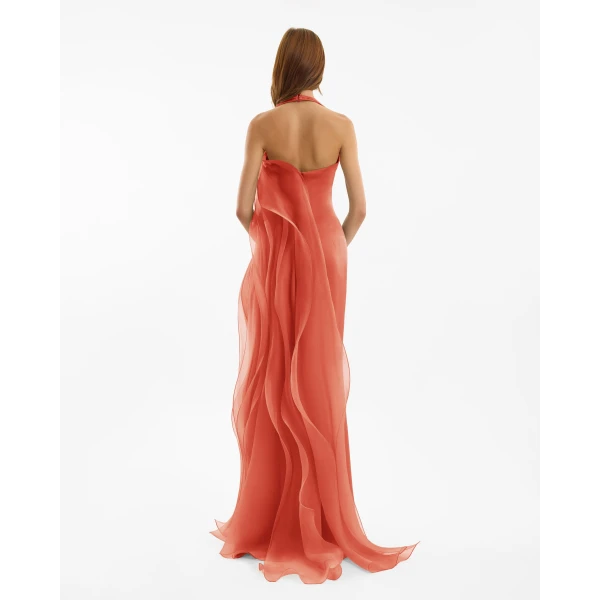 Gemy Maalouf Orange dress
