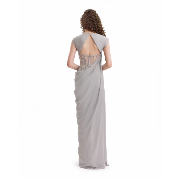 Gemy Maalouf Grey dress