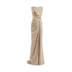 Gemy Maalouf Draped Long Dress