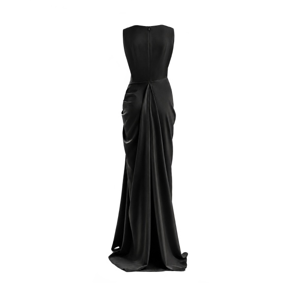 Gemy Maalouf Draped Long Dress