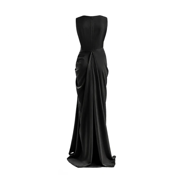 Gemy Maalouf Draped Long Dress