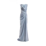 Gemy Maalouf Draped Long Dress