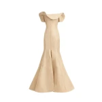 Gemy Maalouf Draped Off-Shoulders Dress