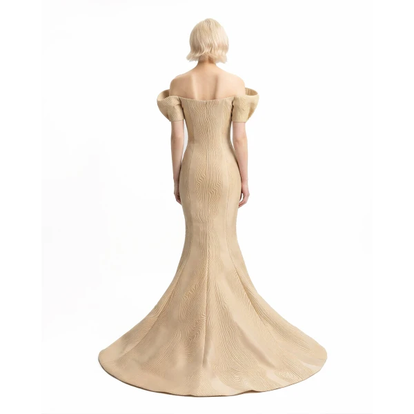Gemy Maalouf Beige dress