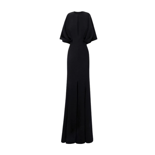 Gemy Maalouf Dress With Cape-Like Sleeves