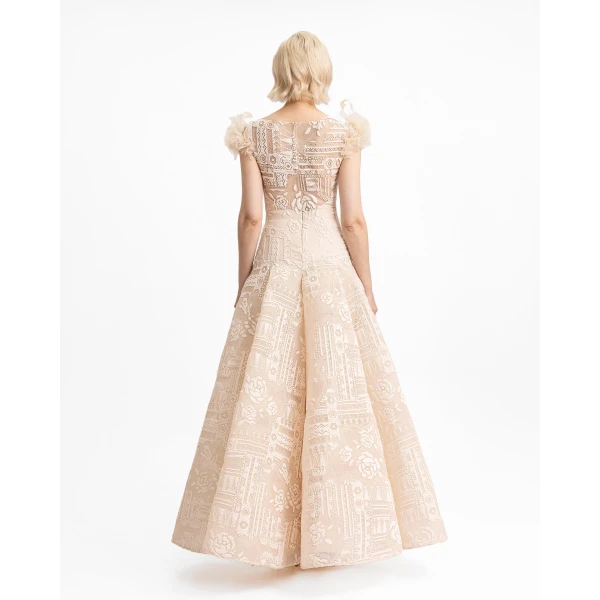 Gemy Maalouf Beige dress