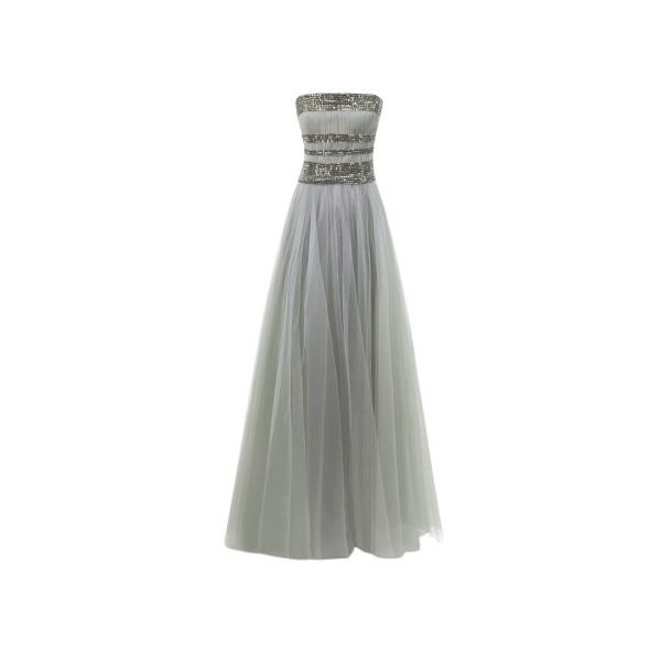 Gemy Maalouf Embellished Corset Tulle Dress