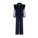 Gemy Maalouf Embellished High-Neck Set Gemy Maalouf Embellished High-Neck Set