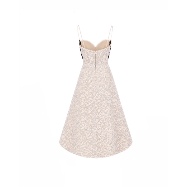 Gemy Maalouf Floral Balloon Mini Dress