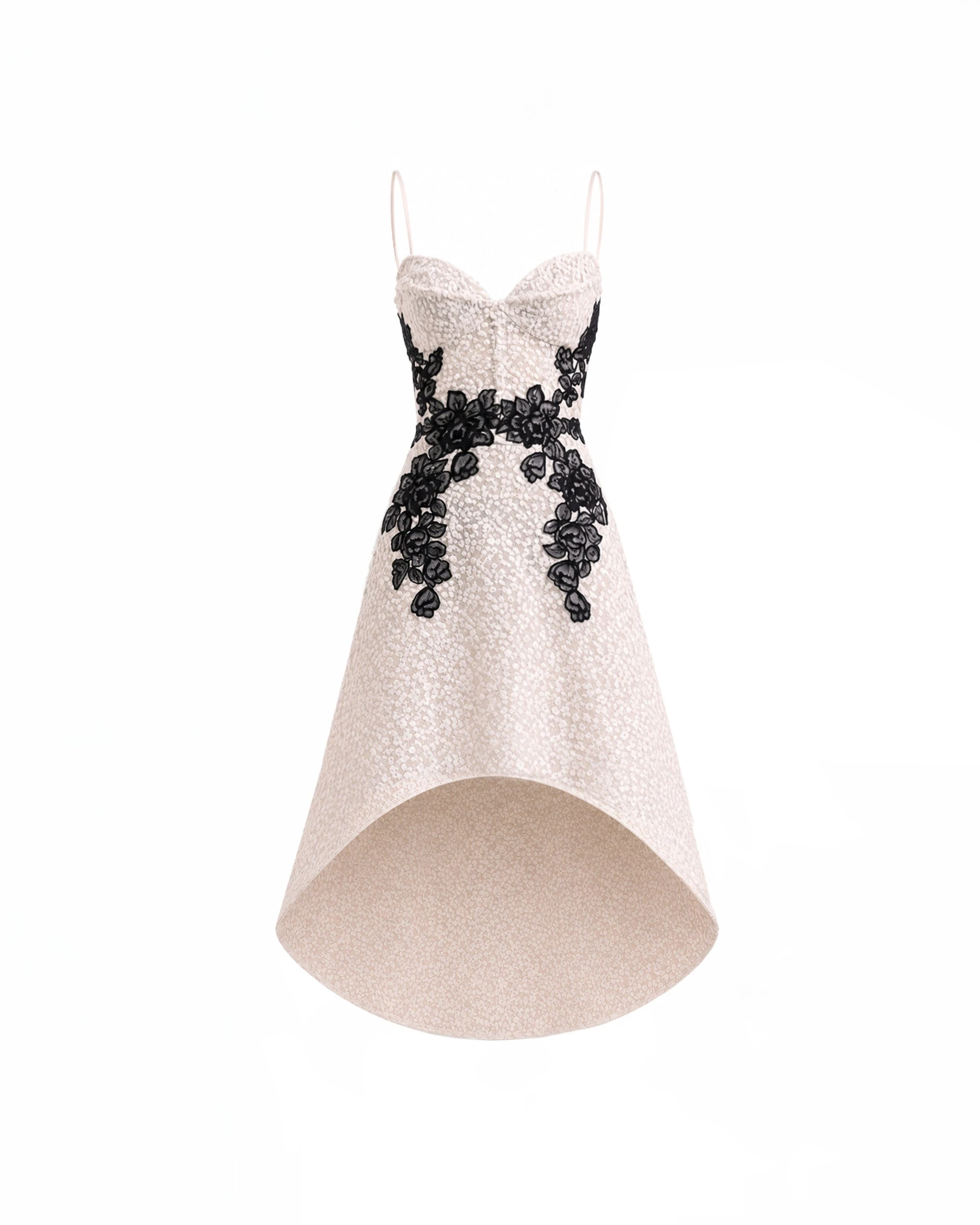 Gemy Maalouf Floral Balloon Mini Dress Gemy Maalouf Floral Balloon Mini Dress
