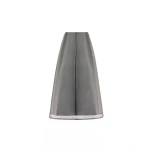 Gemy Maalouf High-Neck Feather Top with Metallic Skirt