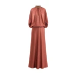 Gemy Maalouf Keyhole Batwing Dress