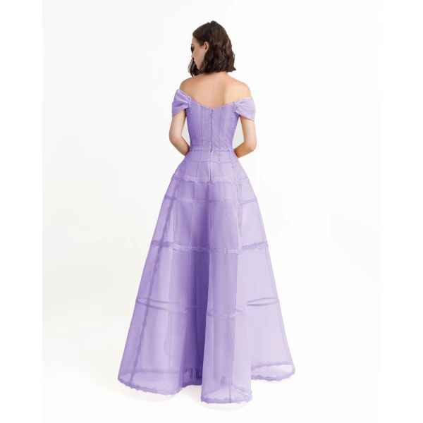 Gemy Maalouf Purple dress