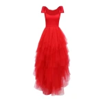 Gemy Maalouf Long Dress With Bow Design