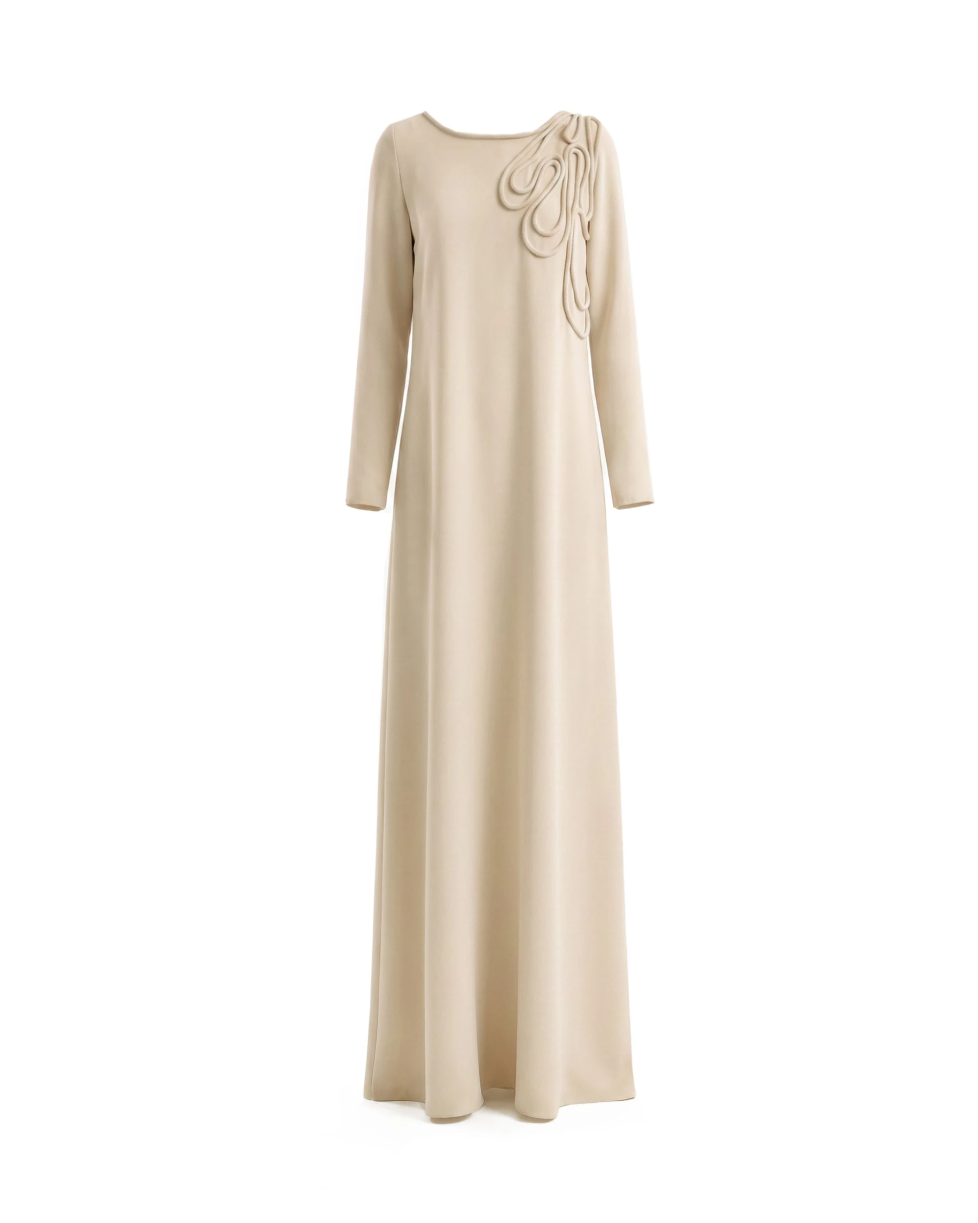Gemy Maalouf Long-Sleeve A-Line Dress Gemy Maalouf Long-Sleeve A-Line Dress