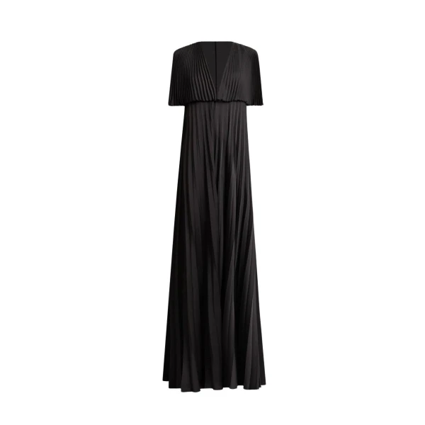 Gemy Maalouf Loose-Cut Plissé Dress
