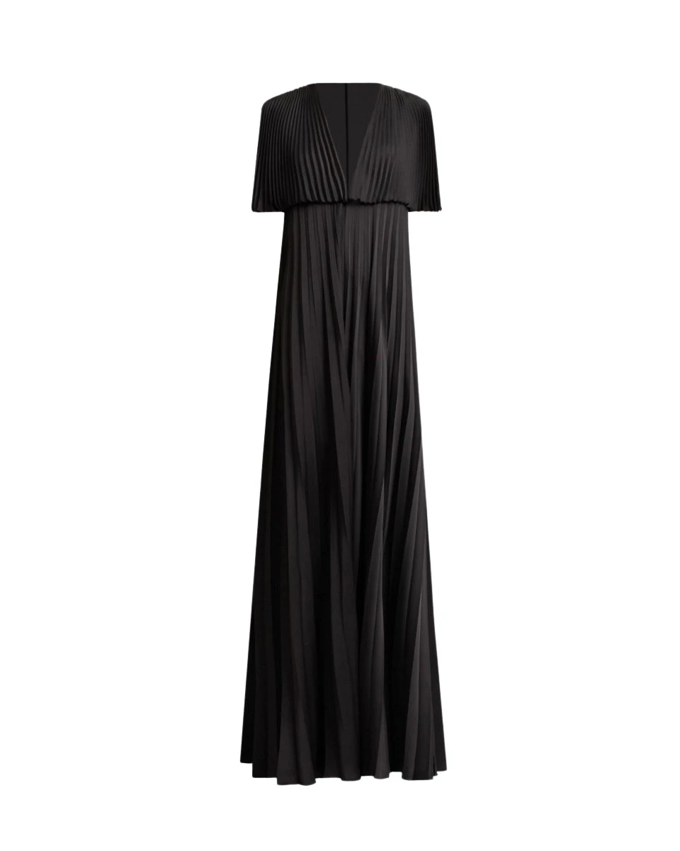 Gemy-Maalouf-Loose-Cut-Plisse-Dress-coveti58150_nobg Gemy Maalouf Loose-Cut Plissé Dress