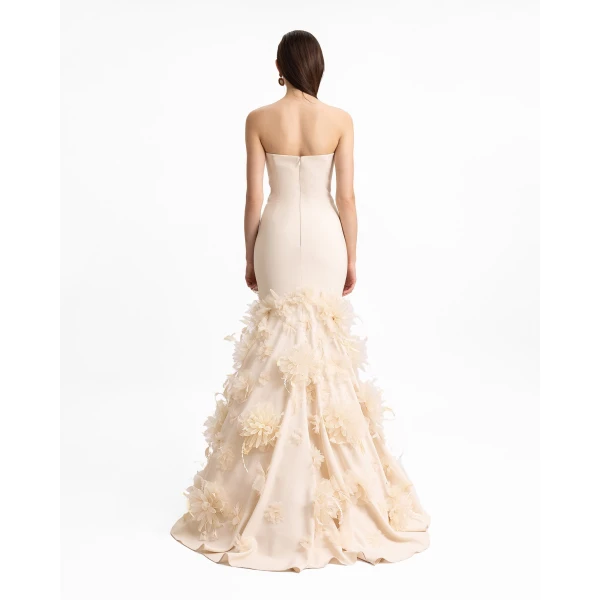 Gemy Maalouf Neutrals dress