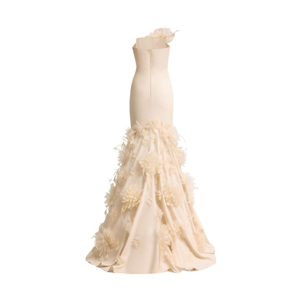 Gemy Maalouf Mermaid-Cut Strapless Dress