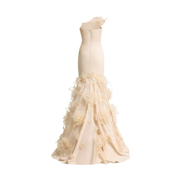 Gemy Maalouf Mermaid-Cut Strapless Dress