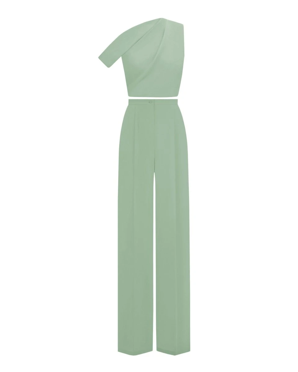Gemy Maalouf Mint Crepe Set Gemy Maalouf Mint Crepe Set