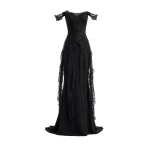 Gemy Maalouf Off-Shoulder Embroidered Corset Set Gemy Maalouf Off-Shoulder Embroidered Corset Set