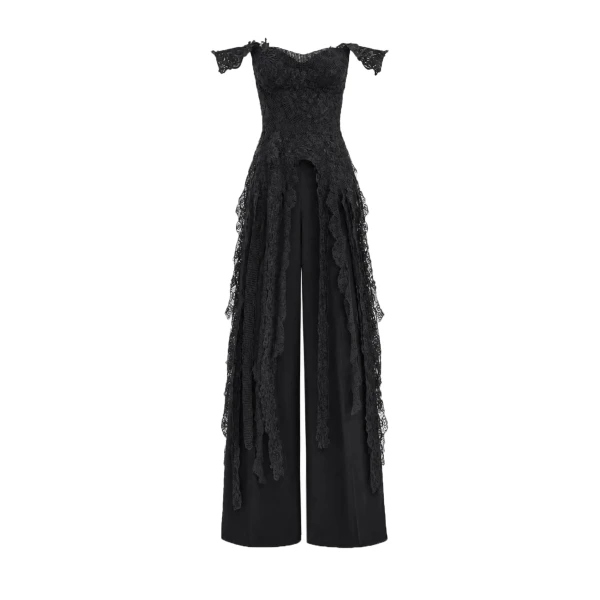 Gemy Maalouf Off-Shoulder Embroidered Corset