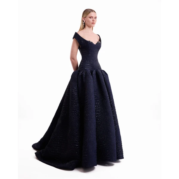 Gemy Maalouf Blue dress