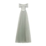 Gemy Maalouf Off-The-Shoulder Corset Dress