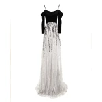 Gemy Maalouf Off-The-Shoulder Draped Dress