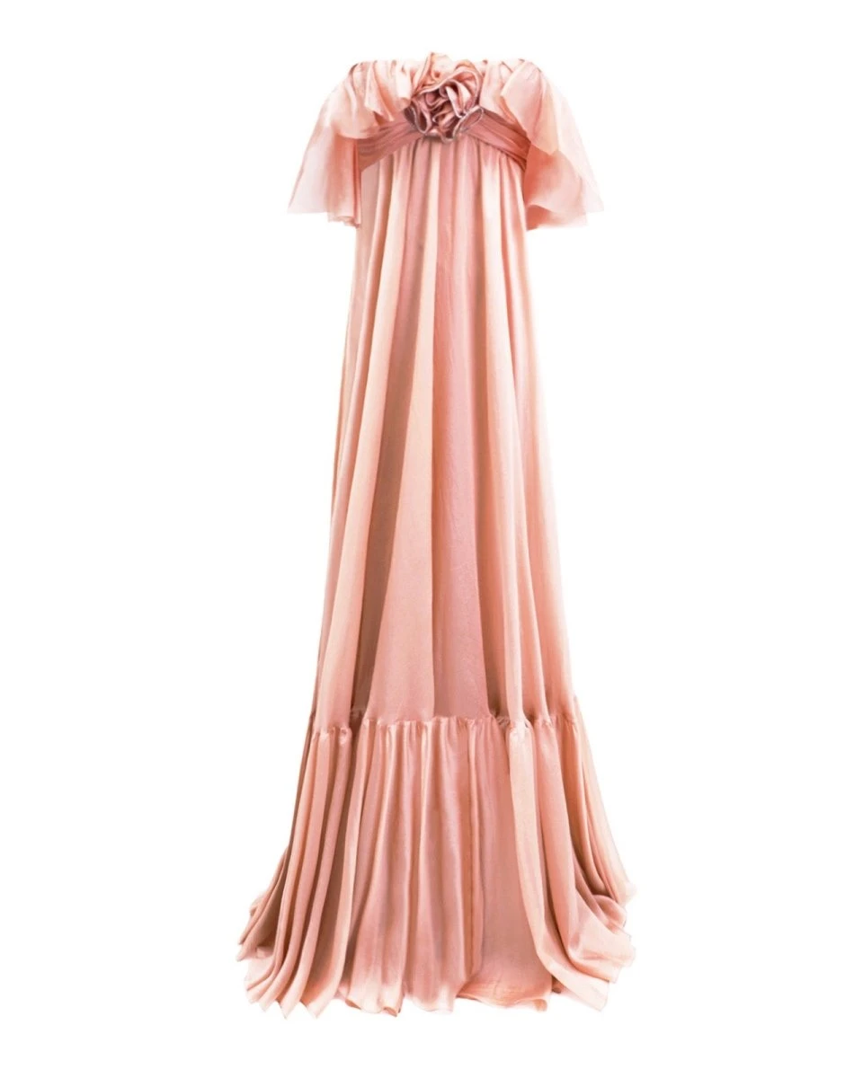 Gemy Maalouf Off-The-Shoulders Flowy Dress Gemy Maalouf Off-The-Shoulders Flowy Dress